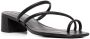 Reformation Meena 35mm sandalen met teenring Zwart - Thumbnail 2