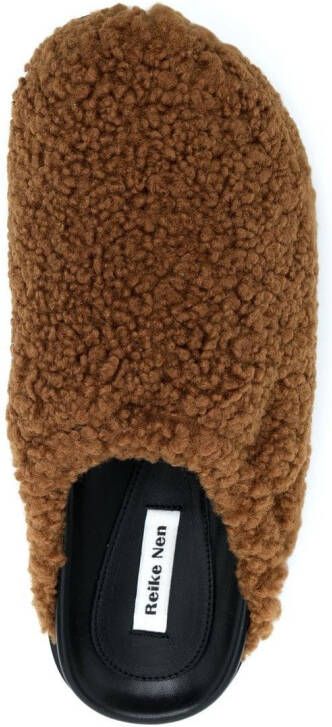 Reike Nen Loafers van imitatieleer Bruin