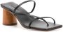 Rejina Pyo Geometrische hoge hak sandalen Black Dames - Thumbnail 7