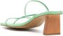 Rejina Pyo Harley sandalen met vierkante neus Groen - Thumbnail 3