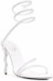 René Caovilla 120 mm Cecile sandalen met stras Wit - Thumbnail 2