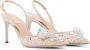 René Caovilla Cinderella pumps met kristal Beige - Thumbnail 2