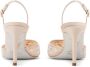 René Caovilla Cinderella pumps met kristal Beige - Thumbnail 3