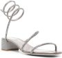 René Caovilla Cleo sandalen verfraaid met kristallen Zilver - Thumbnail 2