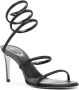René Caovilla Cleo sandalen met enkelbandje Zwart - Thumbnail 2