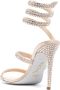 René Caovilla Cleo sandalen met stras Beige - Thumbnail 3