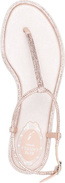 René Caovilla Diana 10 sandalen Roze