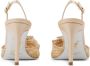 René Caovilla Floriane pumps met kant Beige - Thumbnail 3