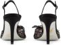 René Caovilla Floriane pumps met kant Zwart - Thumbnail 3