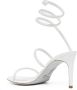 René Caovilla 80 mm sandalen met bandjes en stras Wit - Thumbnail 3