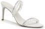 René Caovilla Sandalen verfraaid met kristal Wit - Thumbnail 2