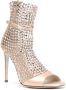 René Caovilla Sandalen verfraaid met kristallen Metallic - Thumbnail 2