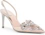 René Caovilla Veneziana slingback pumps Roze - Thumbnail 2