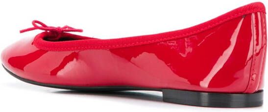 Repetto Ballerina's verfraaid met kristallen Rood