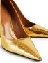 Retrofete Jasmin 110 mm pumps met hak Goud - Thumbnail 4