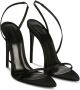 Retrofete Naomi 110 mm leren sandalen Zwart - Thumbnail 2