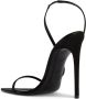 Retrofete Naomi 110 mm leren sandalen Zwart - Thumbnail 3