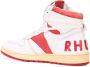 RHUDE BBall high-top sneakers Wit - Thumbnail 3