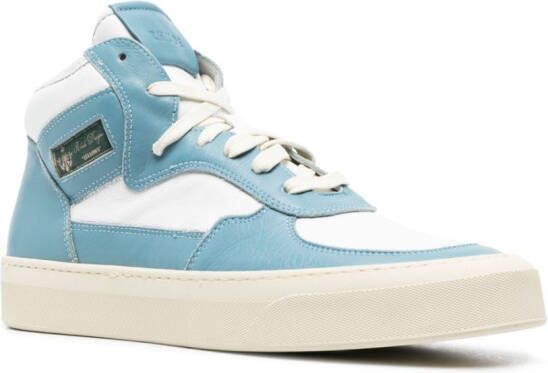 RHUDE Cabriolets high-top sneakers Blauw