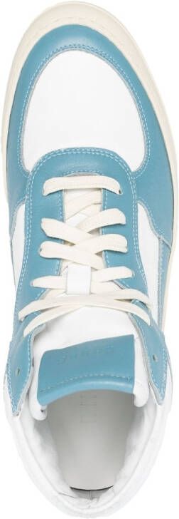 RHUDE Cabriolets high-top sneakers Blauw