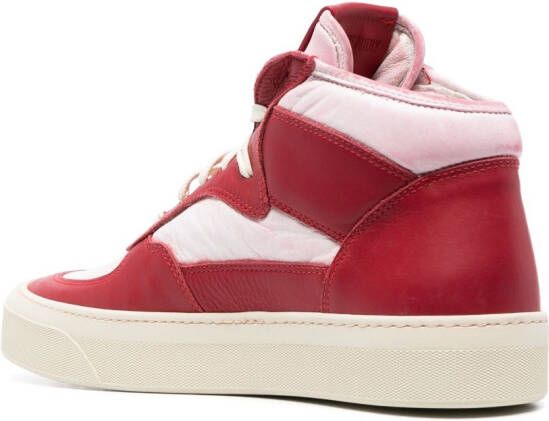 RHUDE Cabriolets high-top sneakers Rood
