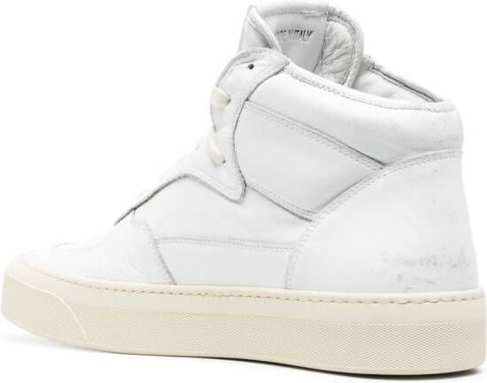 RHUDE Cabriolets high-top sneakers Wit