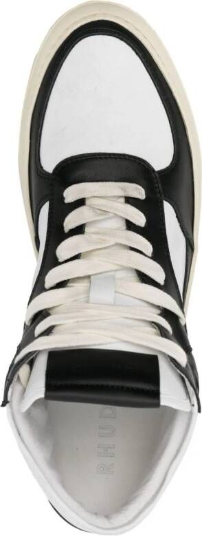 RHUDE Carbiolets high-top sneakers Wit
