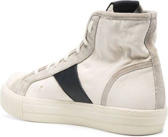 RHUDE High-top sneakers Beige