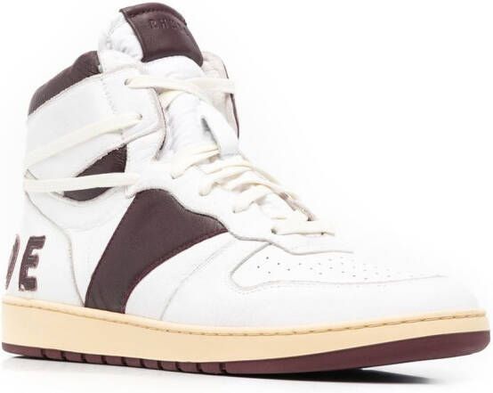 RHUDE High-top sneakers Wit