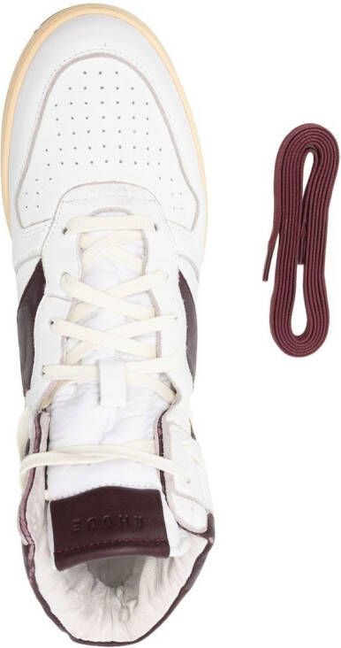 RHUDE High-top sneakers Wit