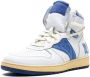 RHUDE Rechess "White Royal Blue" high-top sneakers Wit - Thumbnail 5