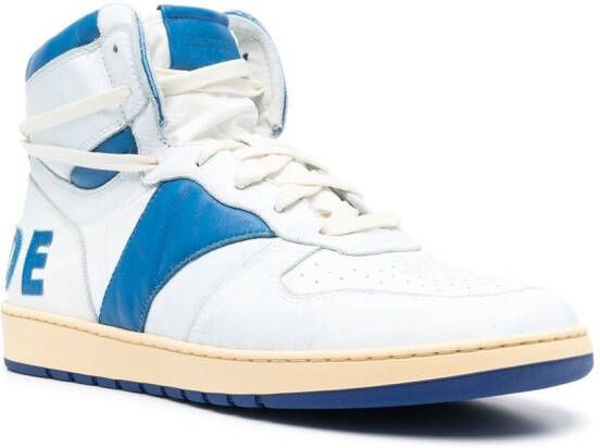 RHUDE Rechess high-top sneakers Wit