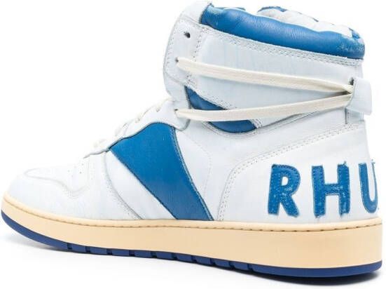 RHUDE Rechess high-top sneakers Wit