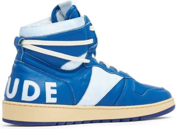 RHUDE Rhecess high-top sneakers Blauw