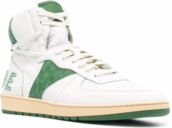 RHUDE Rhecess high-top sneakers Wit