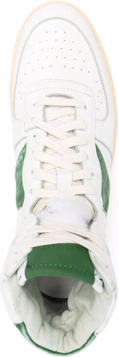 RHUDE Rhecess high-top sneakers Wit