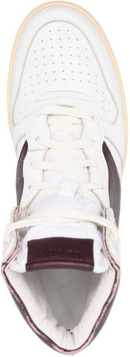 RHUDE Rhecess high-top sneakers Wit