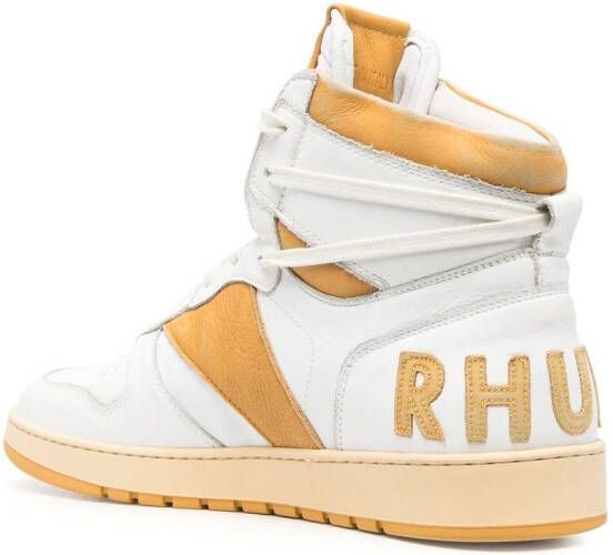 RHUDE Rhecess high-top sneakers Wit