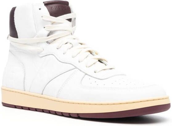 RHUDE Rhecess high-top sneakers Wit