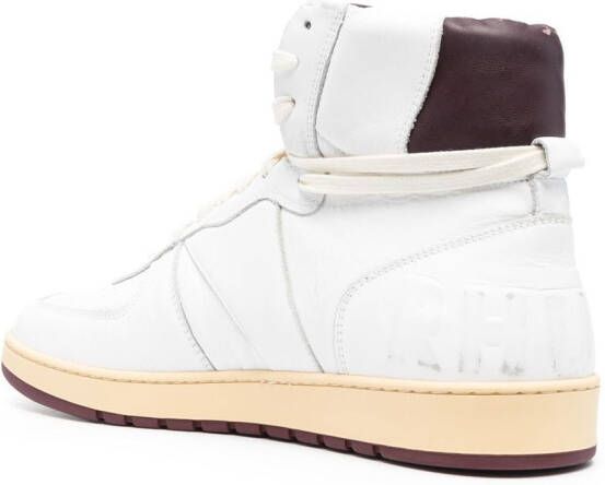 RHUDE Rhecess high-top sneakers Wit