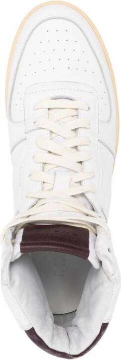 RHUDE Rhecess high-top sneakers Wit