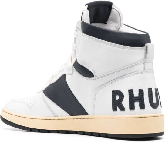 RHUDE Rhecess high-top sneakers Wit