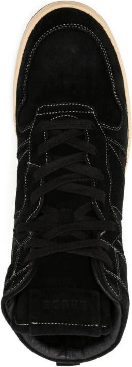 RHUDE Rhecess high-top sneakers Zwart