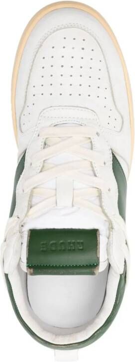 RHUDE Rhecess leren sneakers Wit