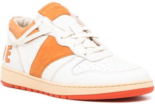 RHUDE Rhecess low-top sneakers Oranje