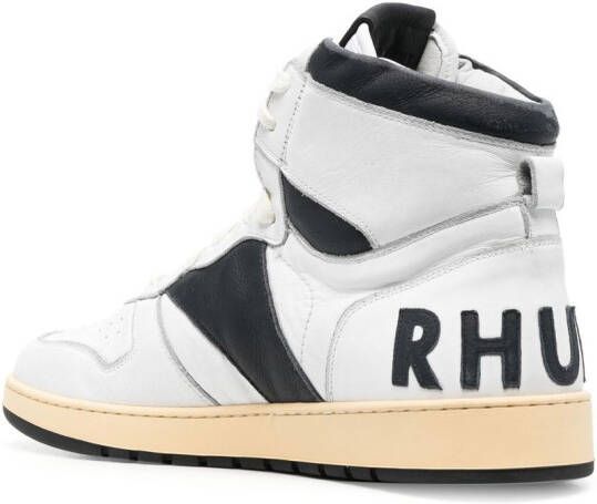 RHUDE Rhecess high-top sneakers Wit