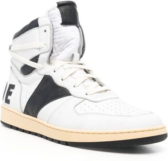 RHUDE Sneakers met colourblocking Wit