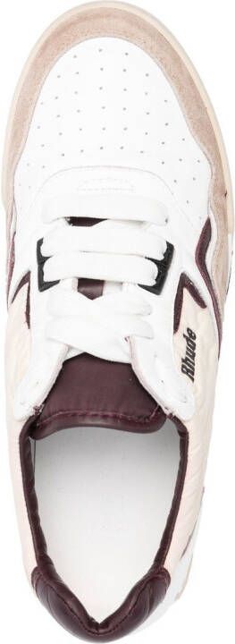 RHUDE Sneakers met logopatch Wit