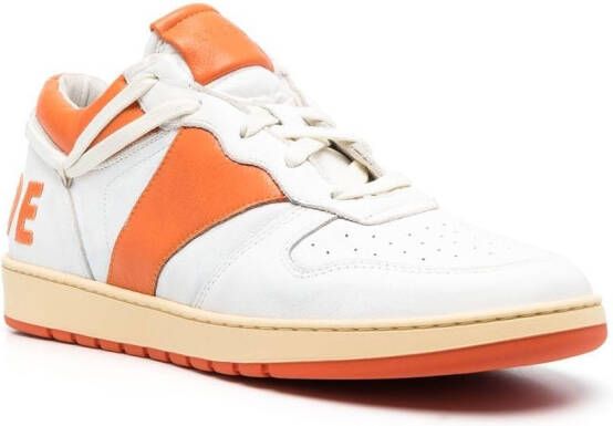 RHUDE Sneakers met logopatch Wit