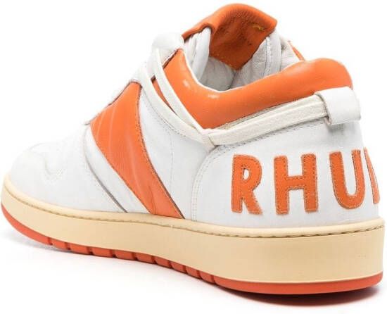 RHUDE Sneakers met logopatch Wit